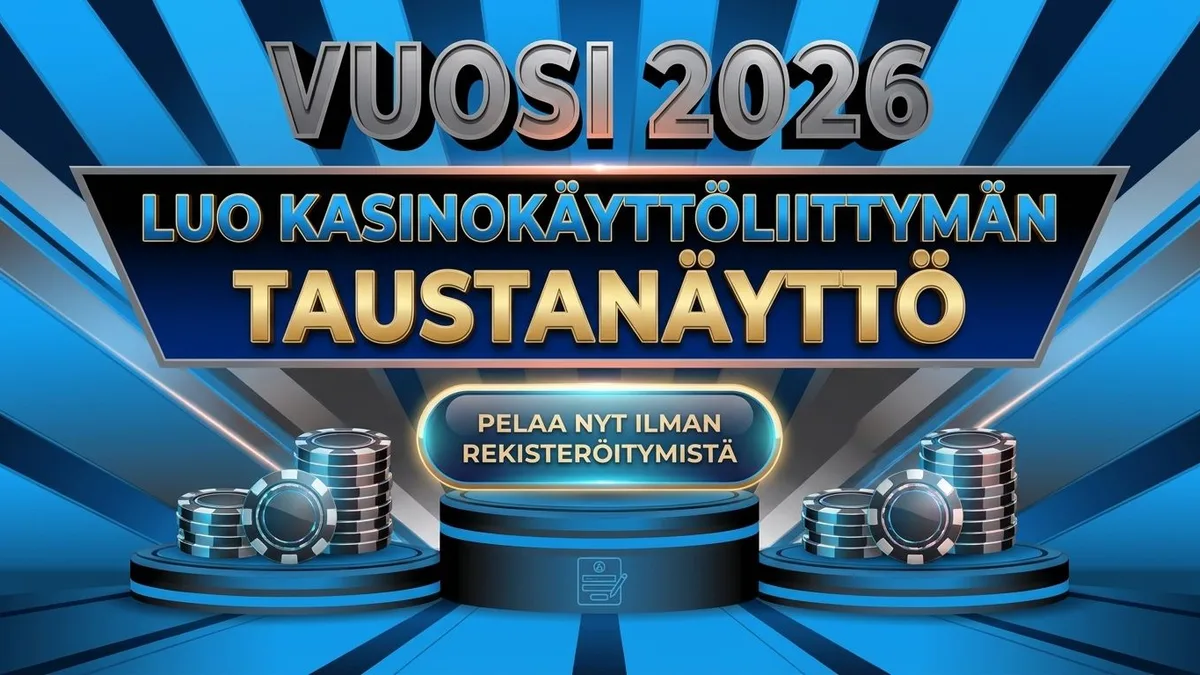 Rekisteröidy bonuksella